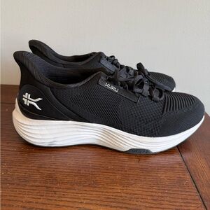 KURU Atom 2 Black and White Athletic Shoes Sneakers men’s 11 wide
